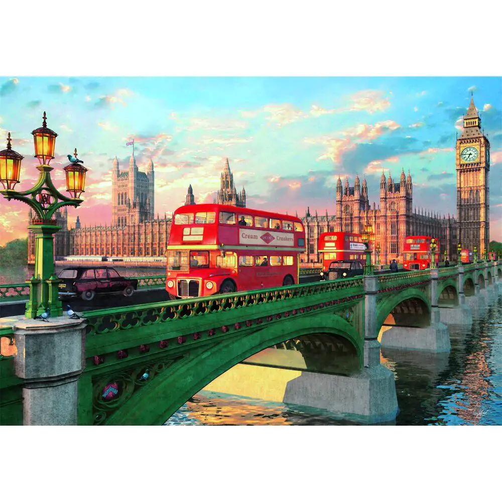 Puzzle de înaltă calitate Westminster Bridge 500 piese poza produsului