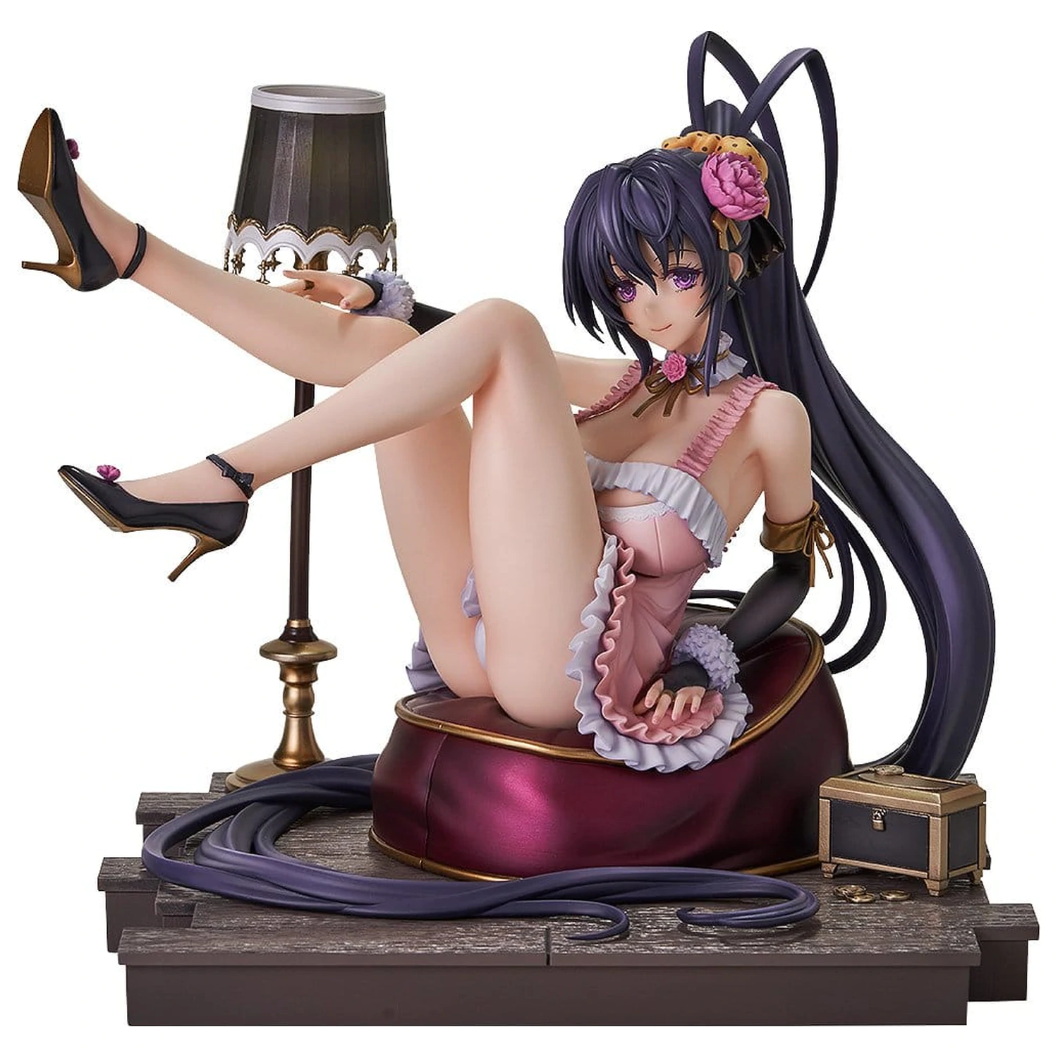 High School DxD Figurina din PVC 1/6.5 Akeno Himejima Light Novel 15th Anniversary ver. (Renewal Package Edition) 17 cm poza produsului