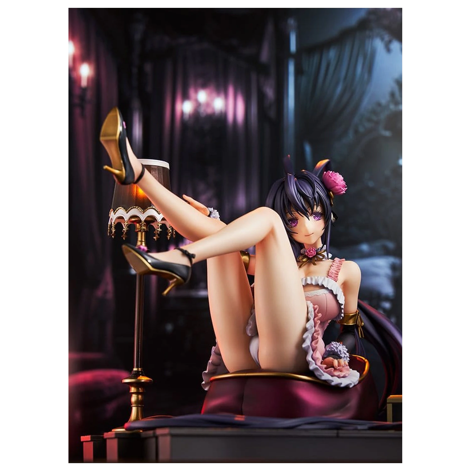 High School DxD Figurina din PVC 1/6.5 Akeno Himejima Light Novel 15th Anniversary ver. (Renewal Package Edition) 17 cm poza produsului