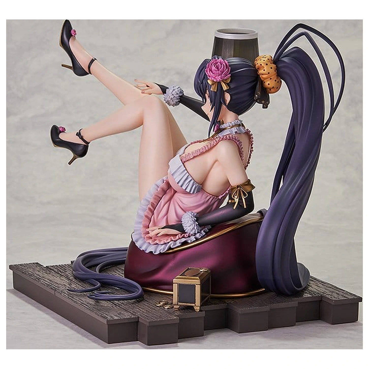 High School DxD Figurina din PVC 1/6.5 Akeno Himejima Light Novel 15th Anniversary ver. (Renewal Package Edition) 17 cm poza produsului