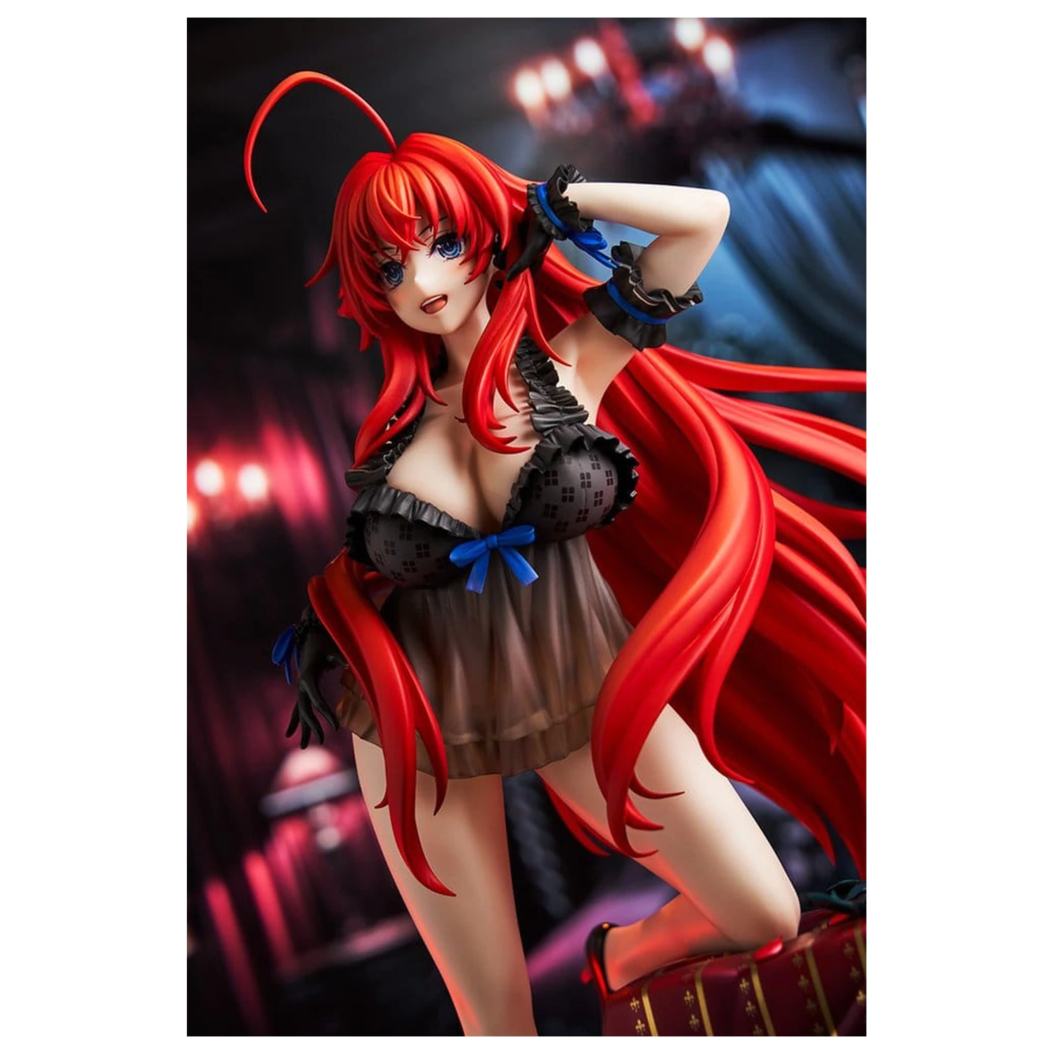 High School DxD PVC Figurina 1/6.5 Rias Gremory: Light Novel 15th Anniversary ver. (Renewal Package Edition) 29 cm poza produsului