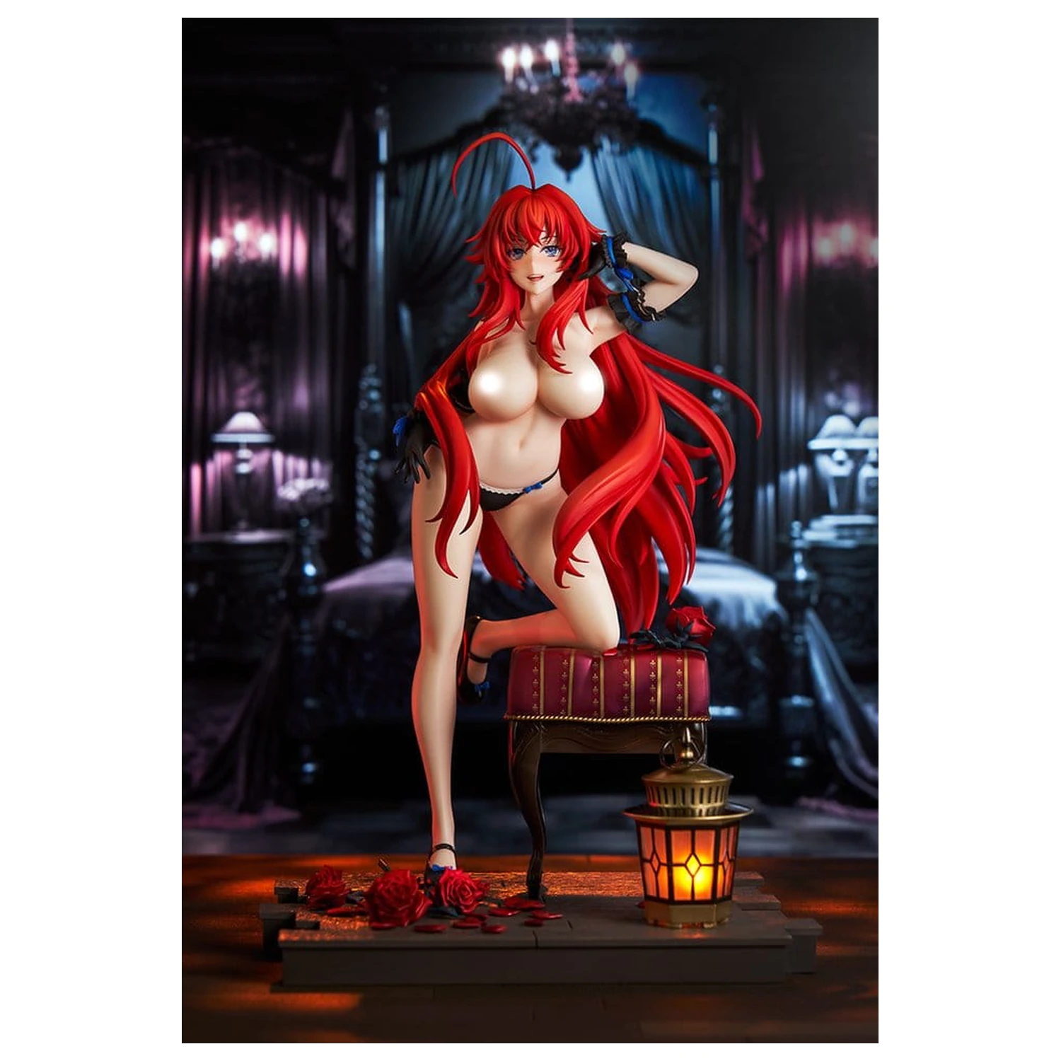 High School DxD PVC Figurina 1/6.5 Rias Gremory: Light Novel 15th Anniversary ver. (Renewal Package Edition) 29 cm poza produsului