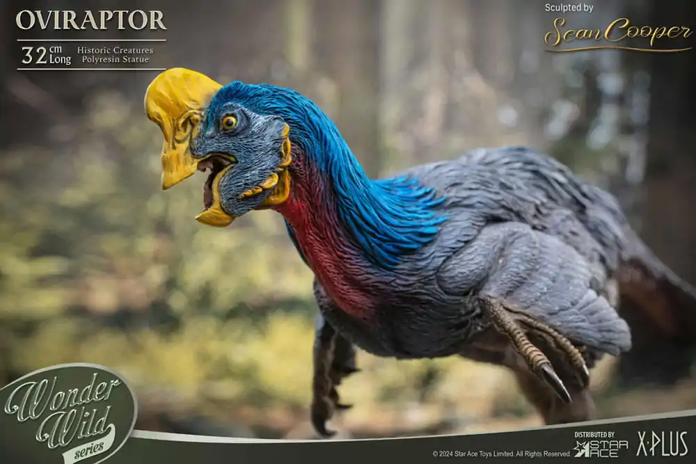 Historic Creatures The Wonder Wild Series Statuie Oviraptor (re-run) 32 cm poza produsului