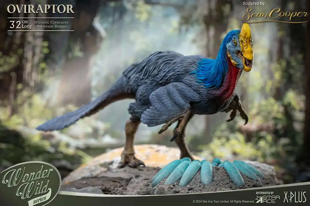 Historic Creatures The Wonder Wild Series Statuie Oviraptor (re-run) 32 cm poza produsului