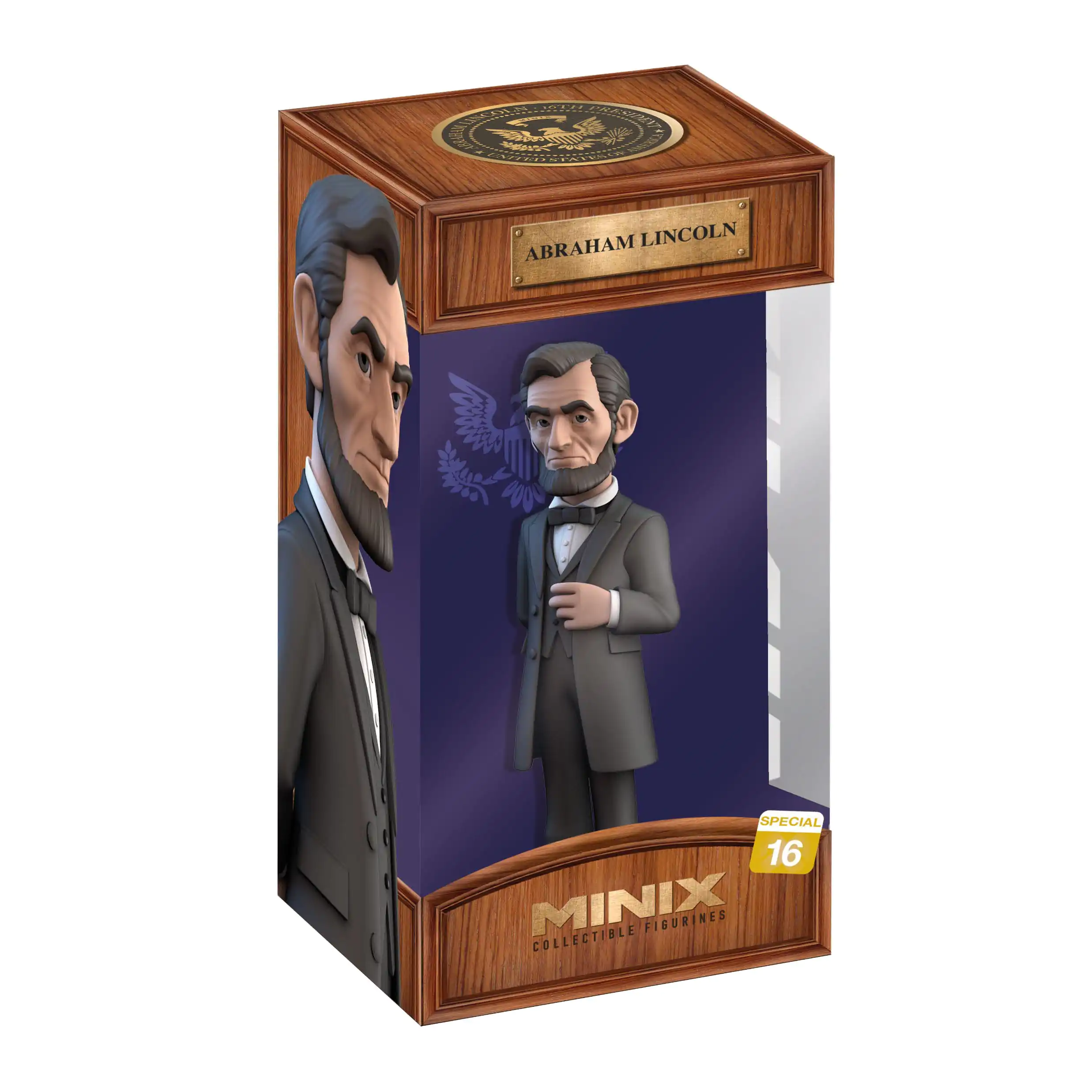 Figurină Minix Figuri Istorice Abraham Lincoln al 16-lea Președinte al Statelor Unite ale Americii 12 cm poza produsului