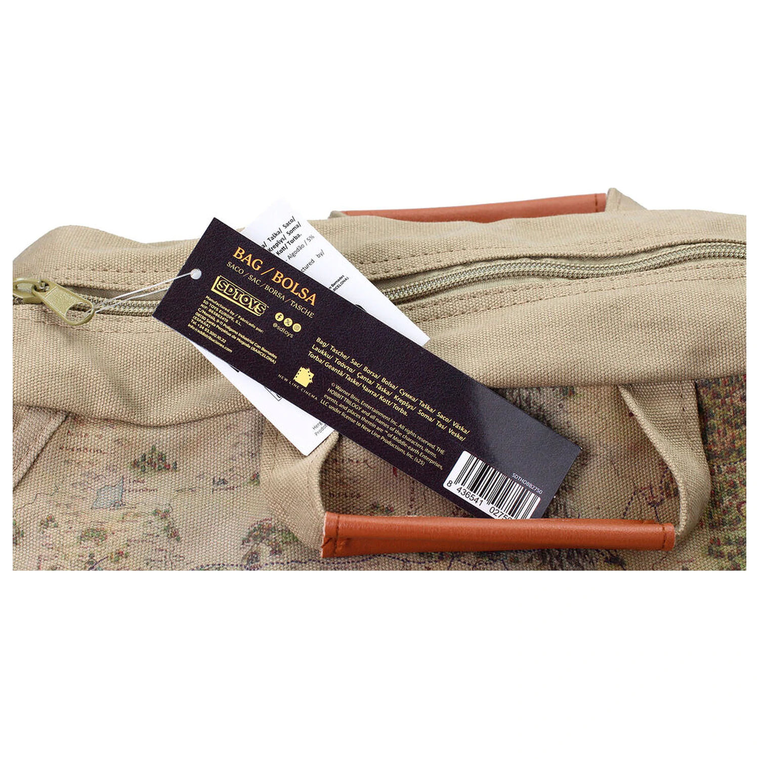 Hobbit Map geanta de umar din material textil poza produsului