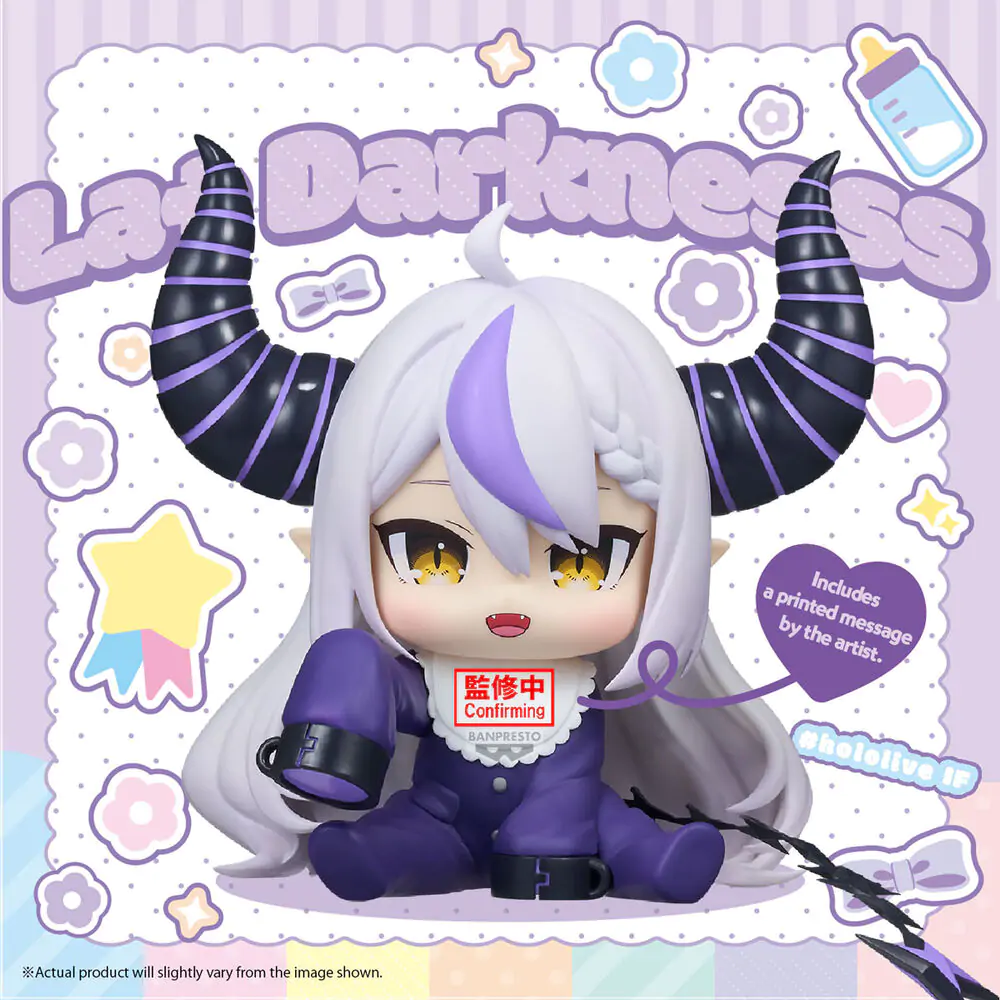 Hololive Holobabies La+ Darknesss figurina 13cm poza produsului