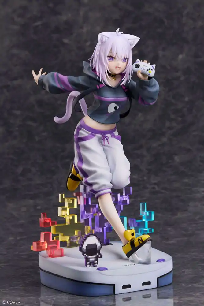 Hololive Production Statuie PVC 1/7 Nekomata Okayu We Are Gamers Ver. 23 cm poza produsului