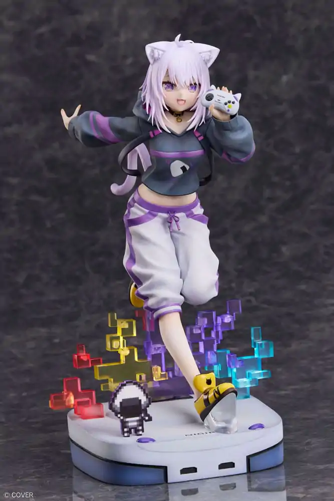Hololive Production Statuie PVC 1/7 Nekomata Okayu We Are Gamers Ver. 23 cm poza produsului