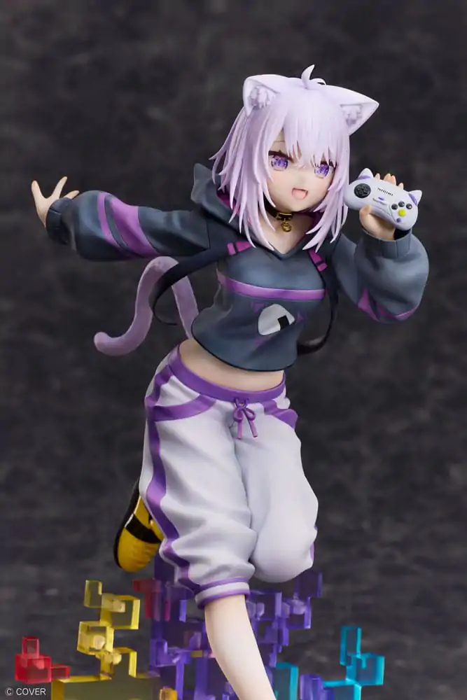 Hololive Production Statuie PVC 1/7 Nekomata Okayu We Are Gamers Ver. 23 cm poza produsului