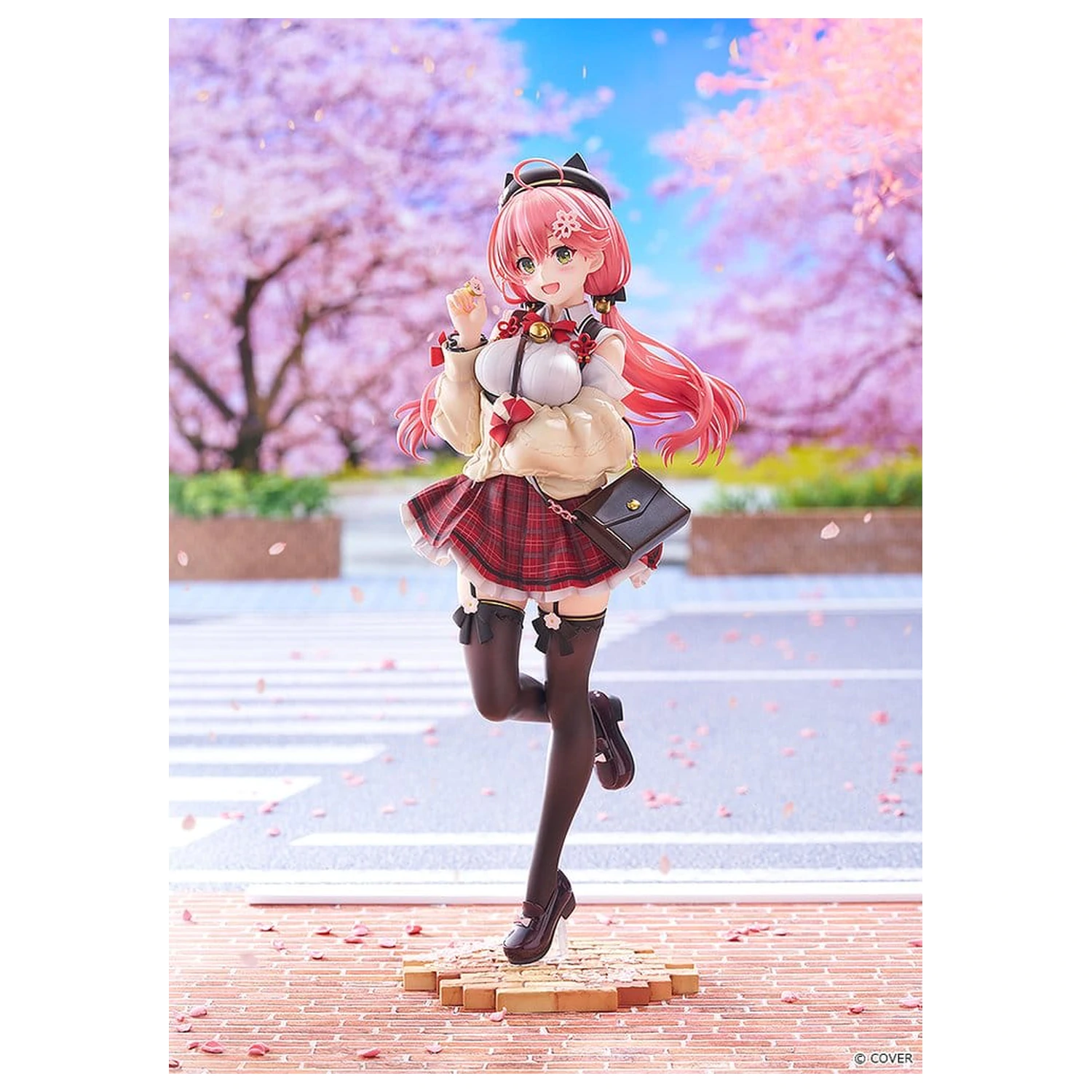 Hololive Production PVC Figurina 1/7 Sakura Miko: Date Style - Casual Outfit Ver. 24 cm poza produsului