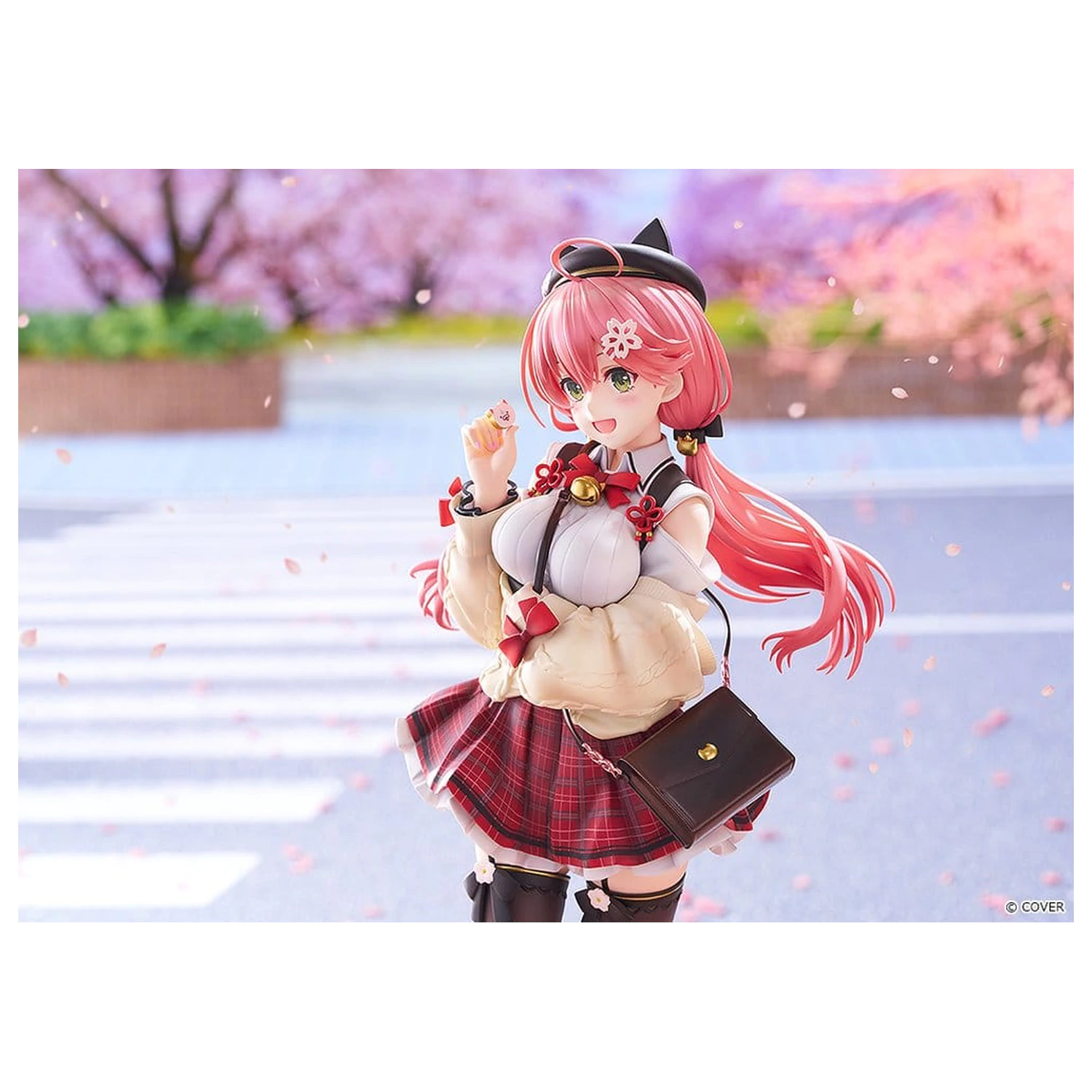 Hololive Production PVC Figurina 1/7 Sakura Miko: Date Style - Casual Outfit Ver. 24 cm poza produsului