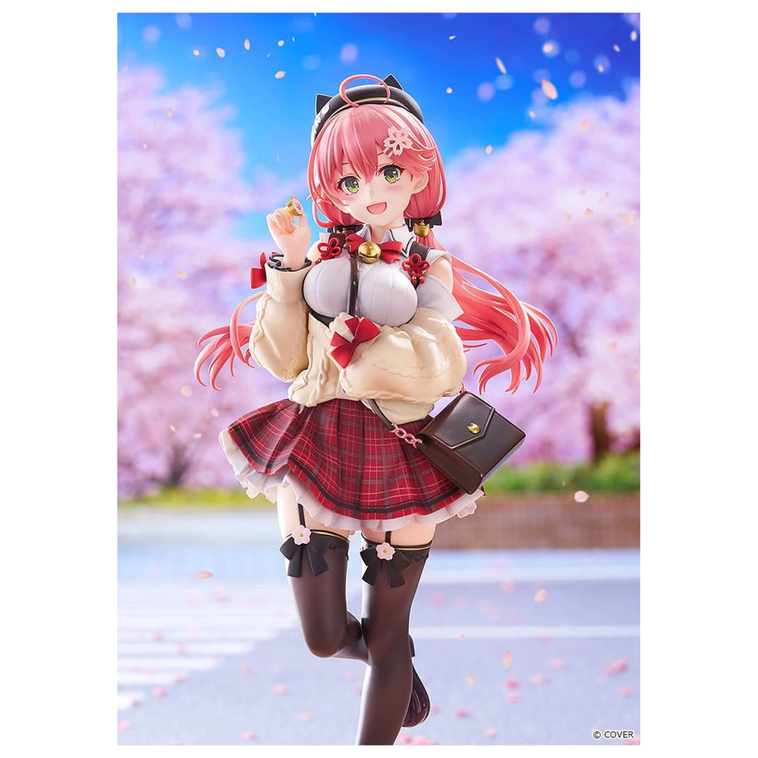 Hololive Production PVC Figurina 1/7 Sakura Miko: Date Style - Casual Outfit Ver. 24 cm poza produsului