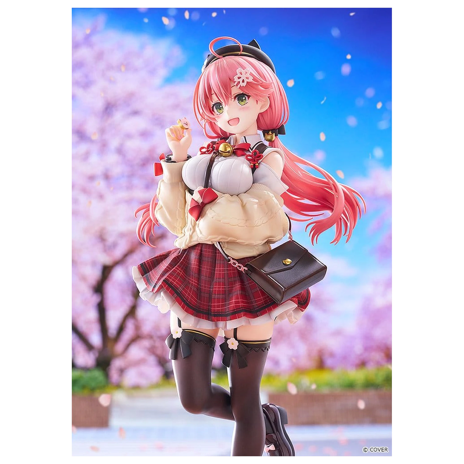 Hololive Production PVC Figurina 1/7 Sakura Miko: Date Style - Casual Outfit Ver. 24 cm poza produsului