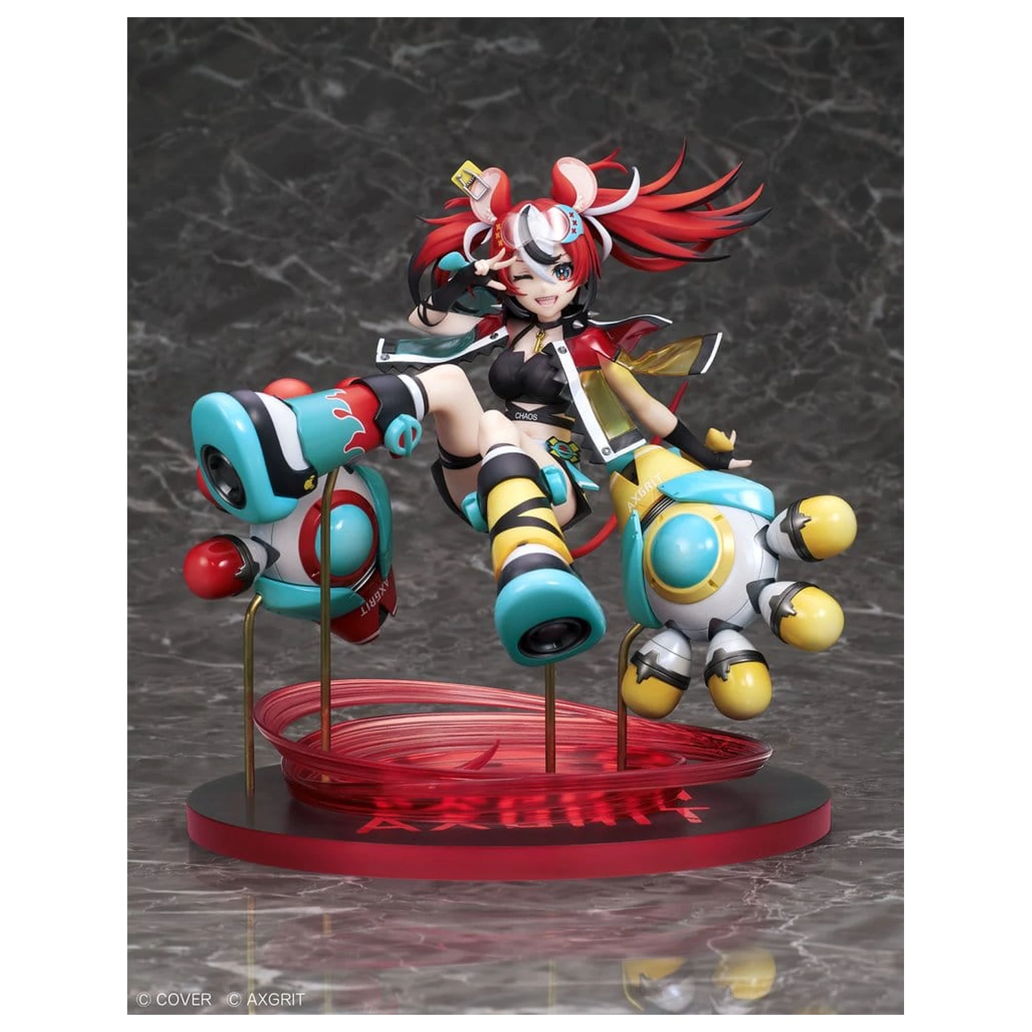 Hololive Production English -Promise- figurina PVC 1/7 Hakos Baelz "AXGRIT" Ver. 21 cm poza produsului
