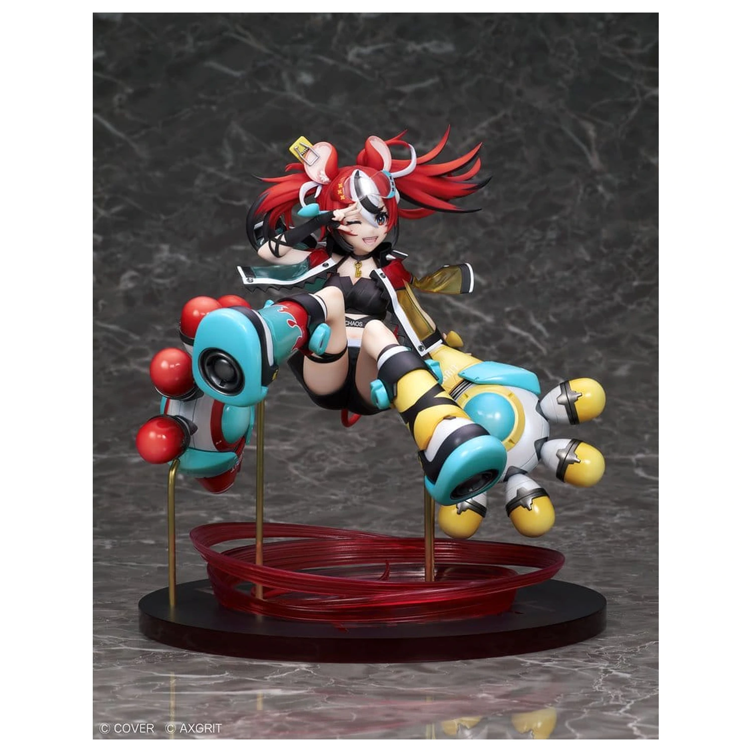 Hololive Production English -Promise- figurina PVC 1/7 Hakos Baelz "AXGRIT" Ver. 21 cm poza produsului