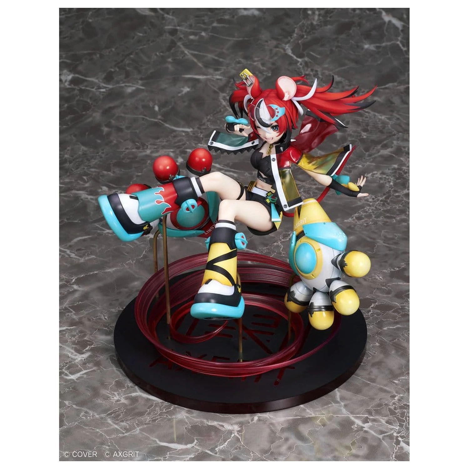 Hololive Production English -Promise- figurina PVC 1/7 Hakos Baelz "AXGRIT" Ver. 21 cm poza produsului