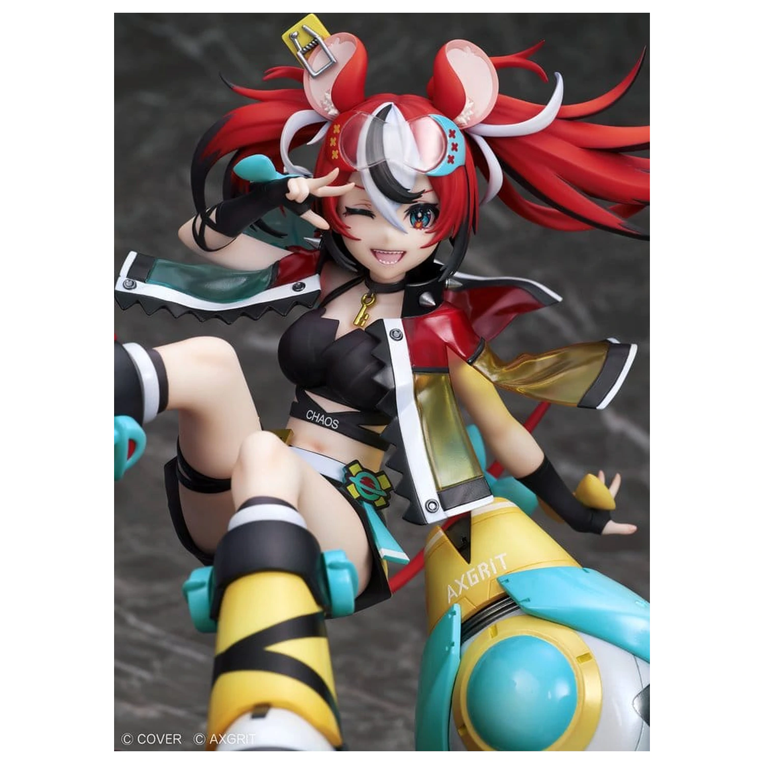 Hololive Production English -Promise- figurina PVC 1/7 Hakos Baelz "AXGRIT" Ver. 21 cm poza produsului