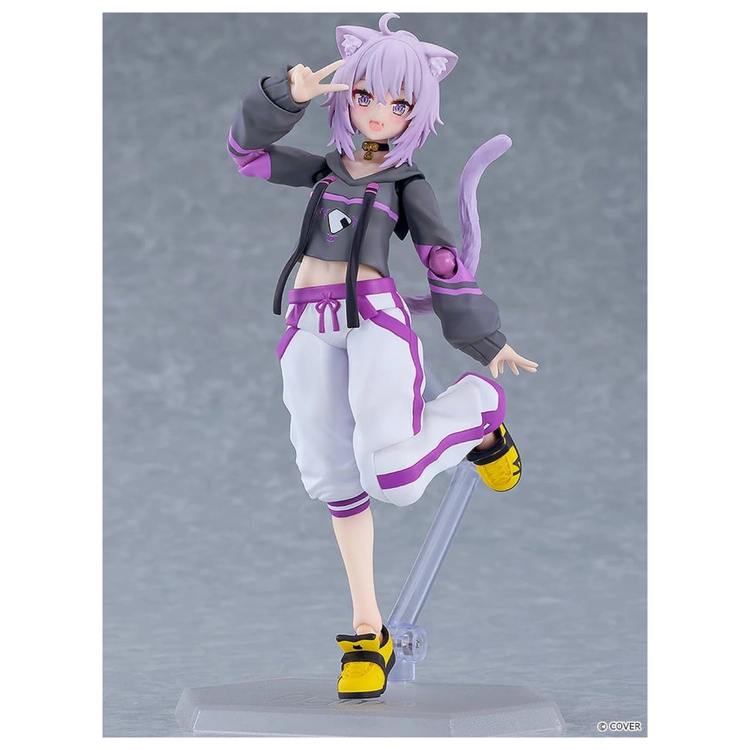 Hololive Production figma figurina de actiune Nekomata Okayu 14 cm poza produsului