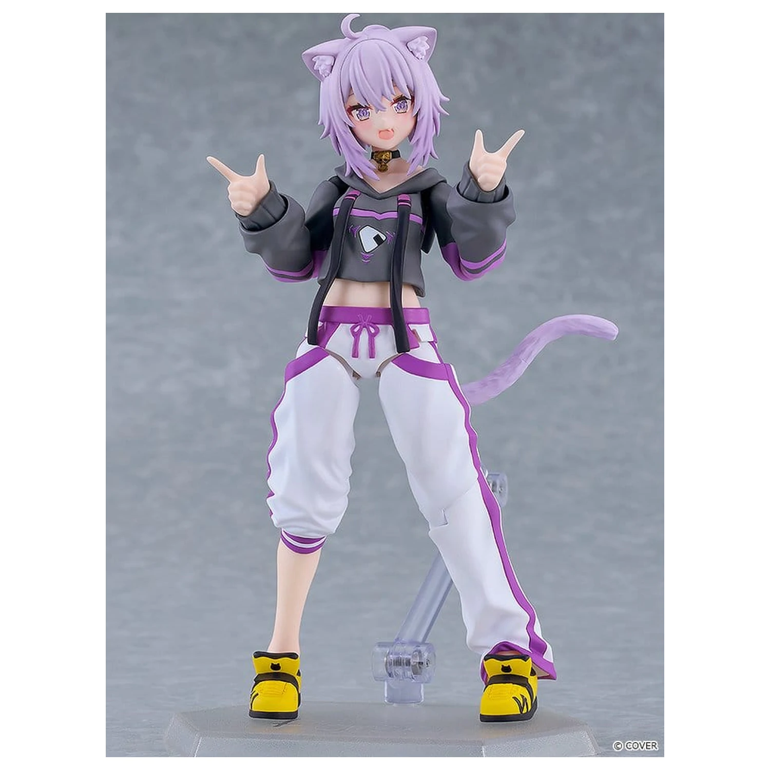 Hololive Production figma figurina de actiune Nekomata Okayu 14 cm poza produsului