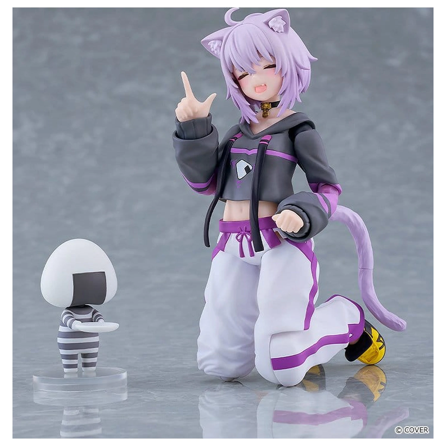 Hololive Production figma figurina de actiune Nekomata Okayu 14 cm poza produsului