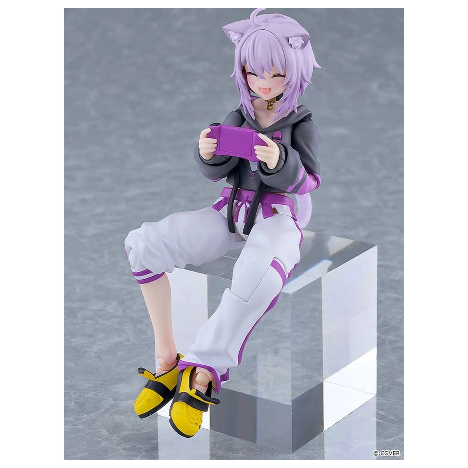 Hololive Production figma figurina de actiune Nekomata Okayu 14 cm poza produsului