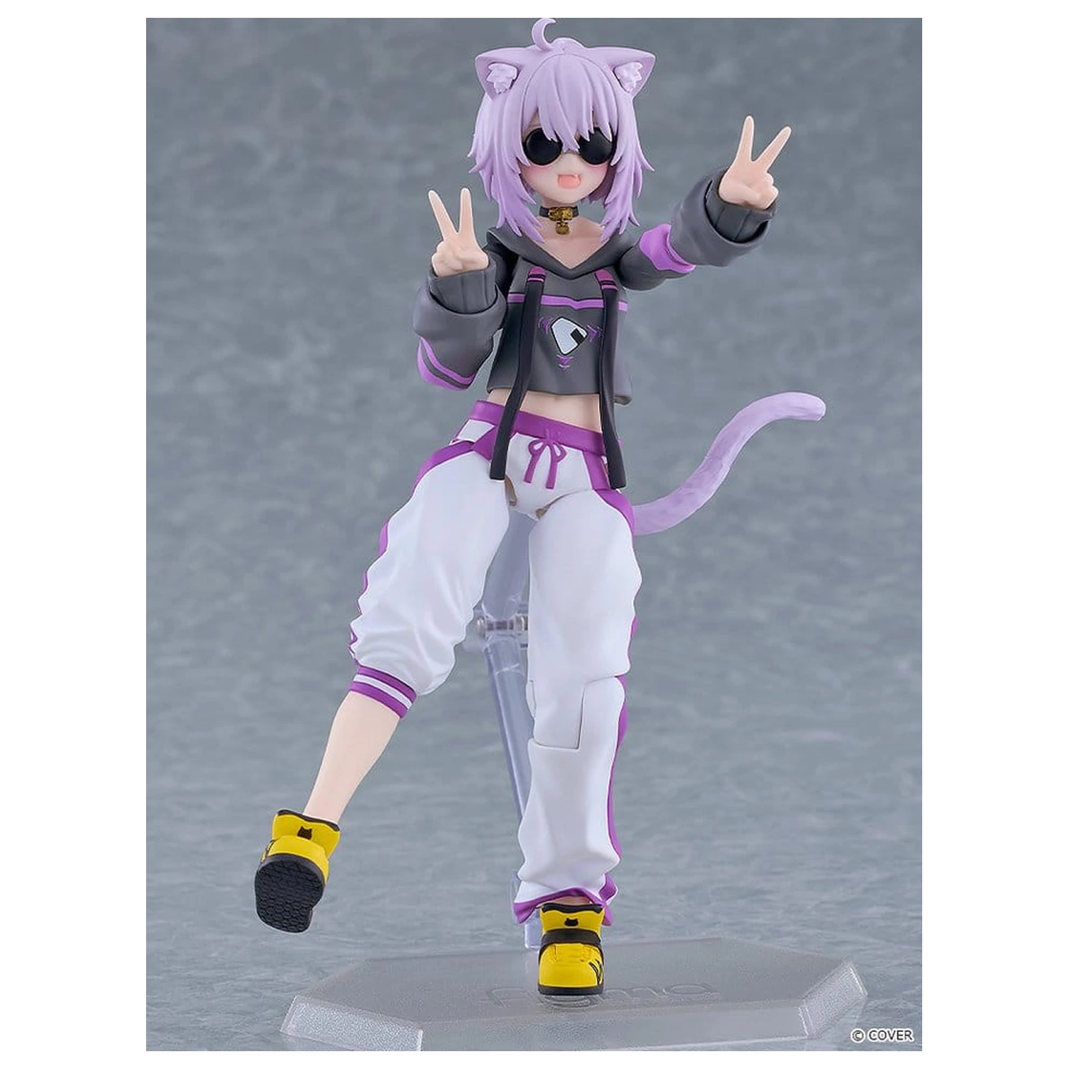 Hololive Production figma figurina de actiune Nekomata Okayu 14 cm poza produsului