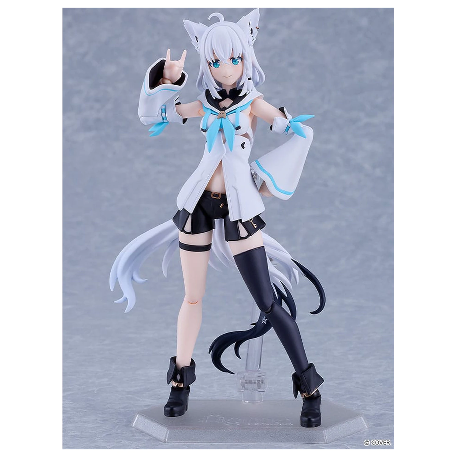 Hololive Production Figma Figurina de actiune Shirakami Fubuki 15 cm poza produsului