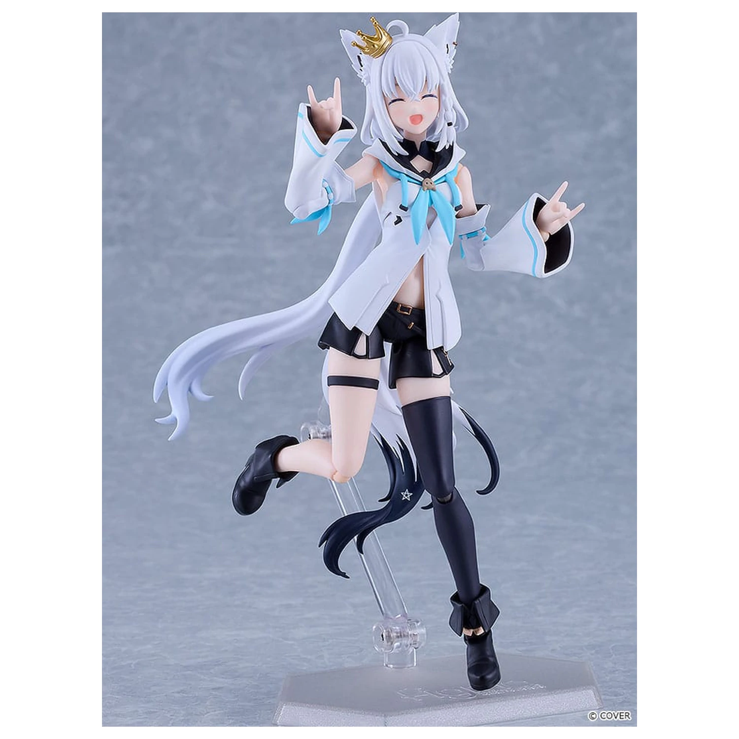 Hololive Production Figma Figurina de actiune Shirakami Fubuki 15 cm poza produsului