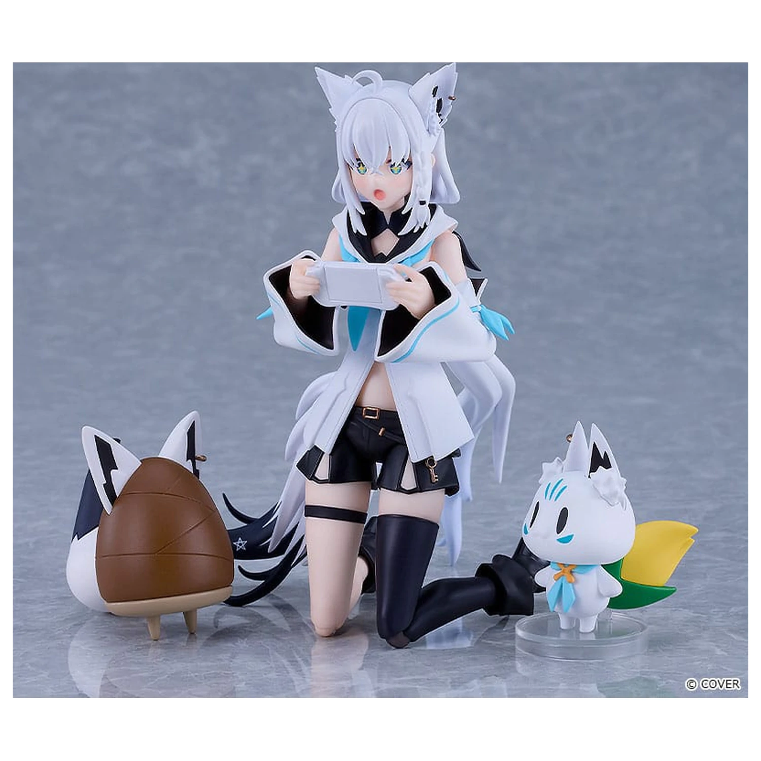 Hololive Production Figma Figurina de actiune Shirakami Fubuki 15 cm poza produsului