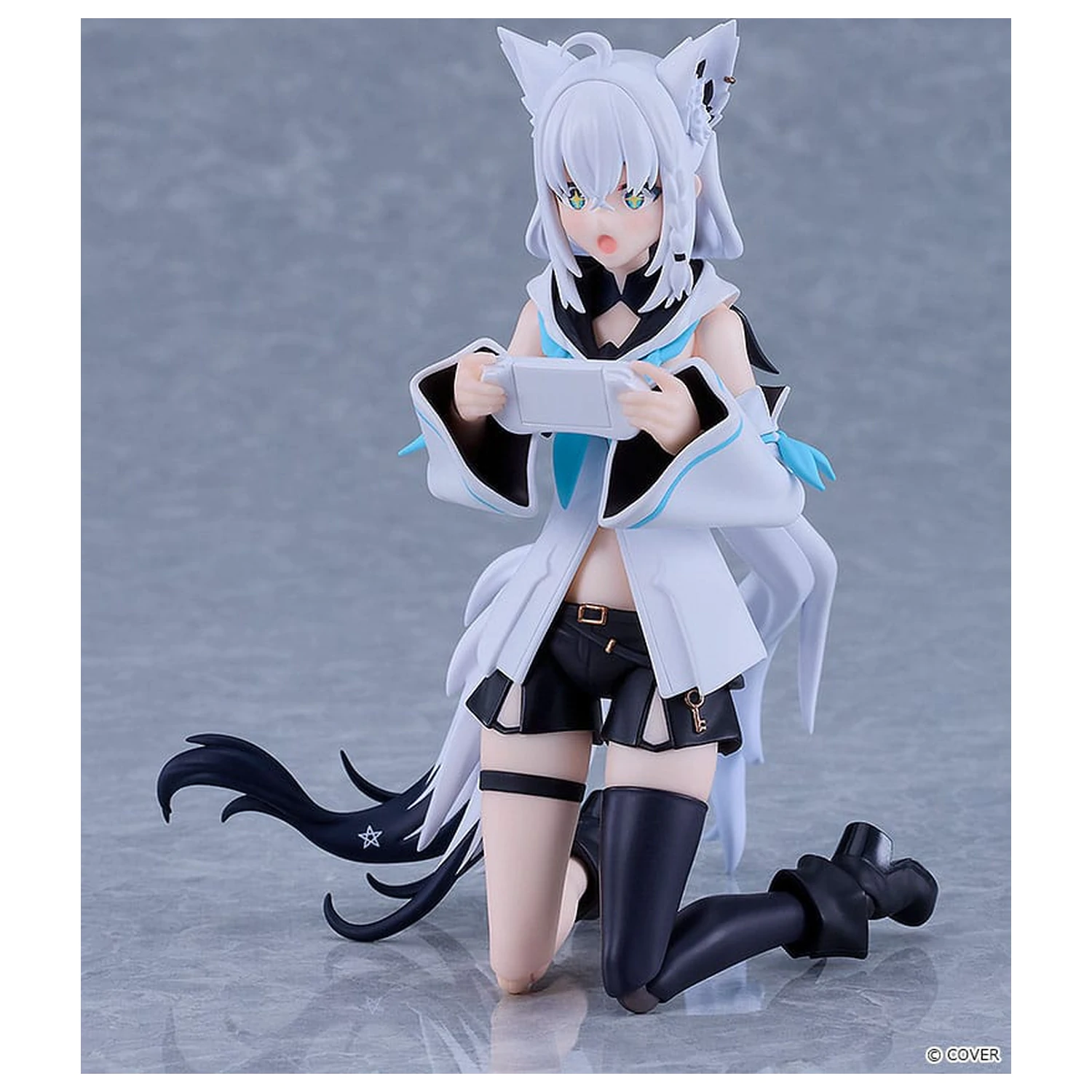 Hololive Production Figma Figurina de actiune Shirakami Fubuki 15 cm poza produsului