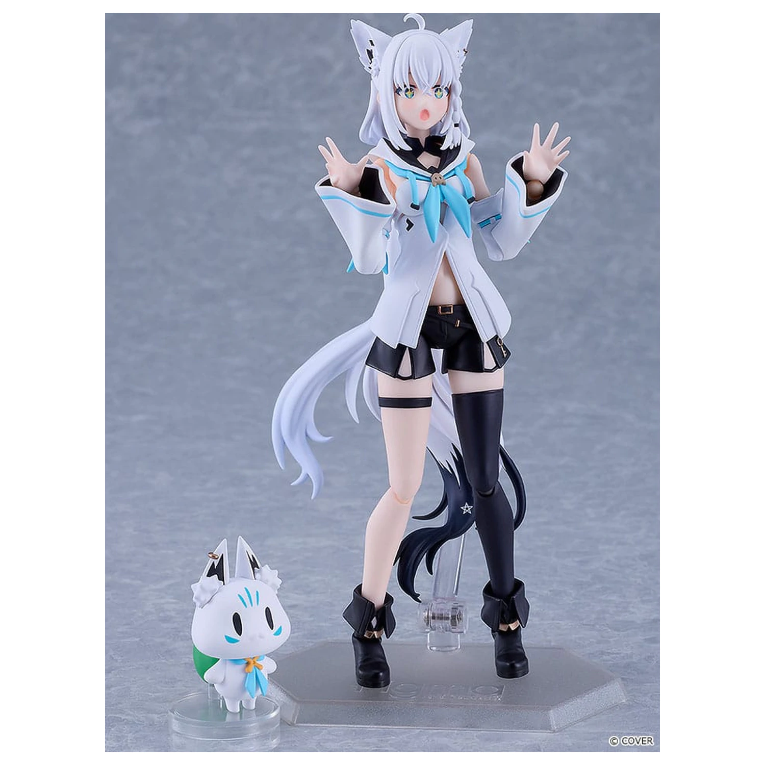 Hololive Production Figma Figurina de actiune Shirakami Fubuki 15 cm poza produsului