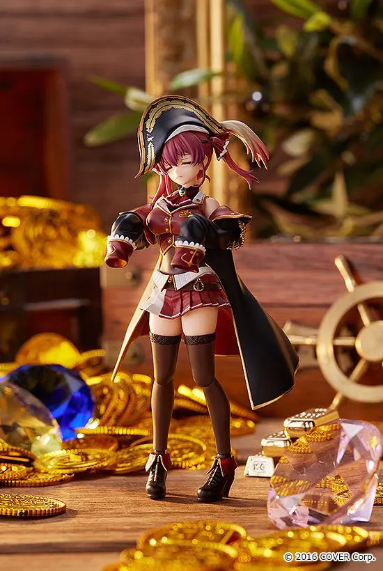 Hololive Production Figma Figurina de actiune Houshou Marine 13 cm poza produsului