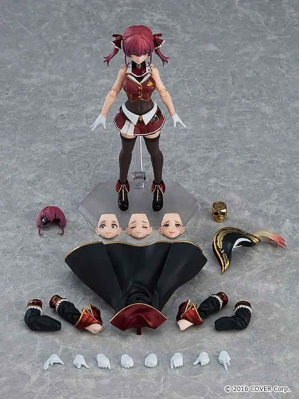 Hololive Production Figma Figurina de actiune Houshou Marine 13 cm poza produsului