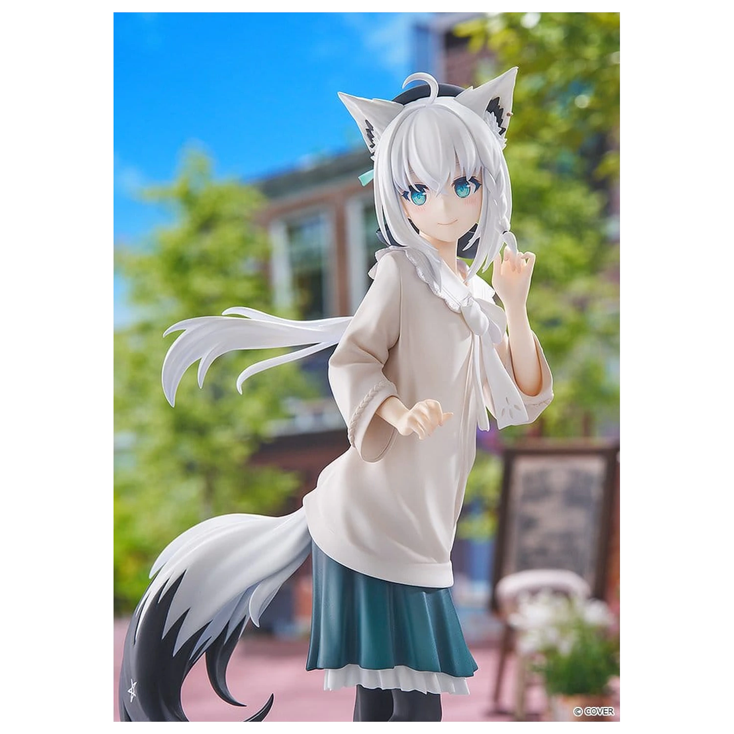 Hololive Production G.S. Collection Figurina din PVC 1/7 Shirakami Fubuki: Date Style - Casual Outfit Ver. 22 cm poza produsului