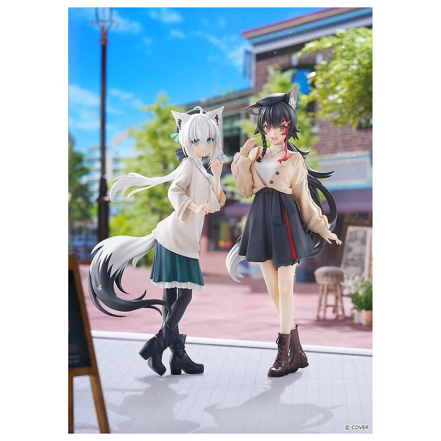 Hololive Production G.S. Collection Figurina din PVC 1/7 Shirakami Fubuki: Date Style - Casual Outfit Ver. 22 cm poza produsului