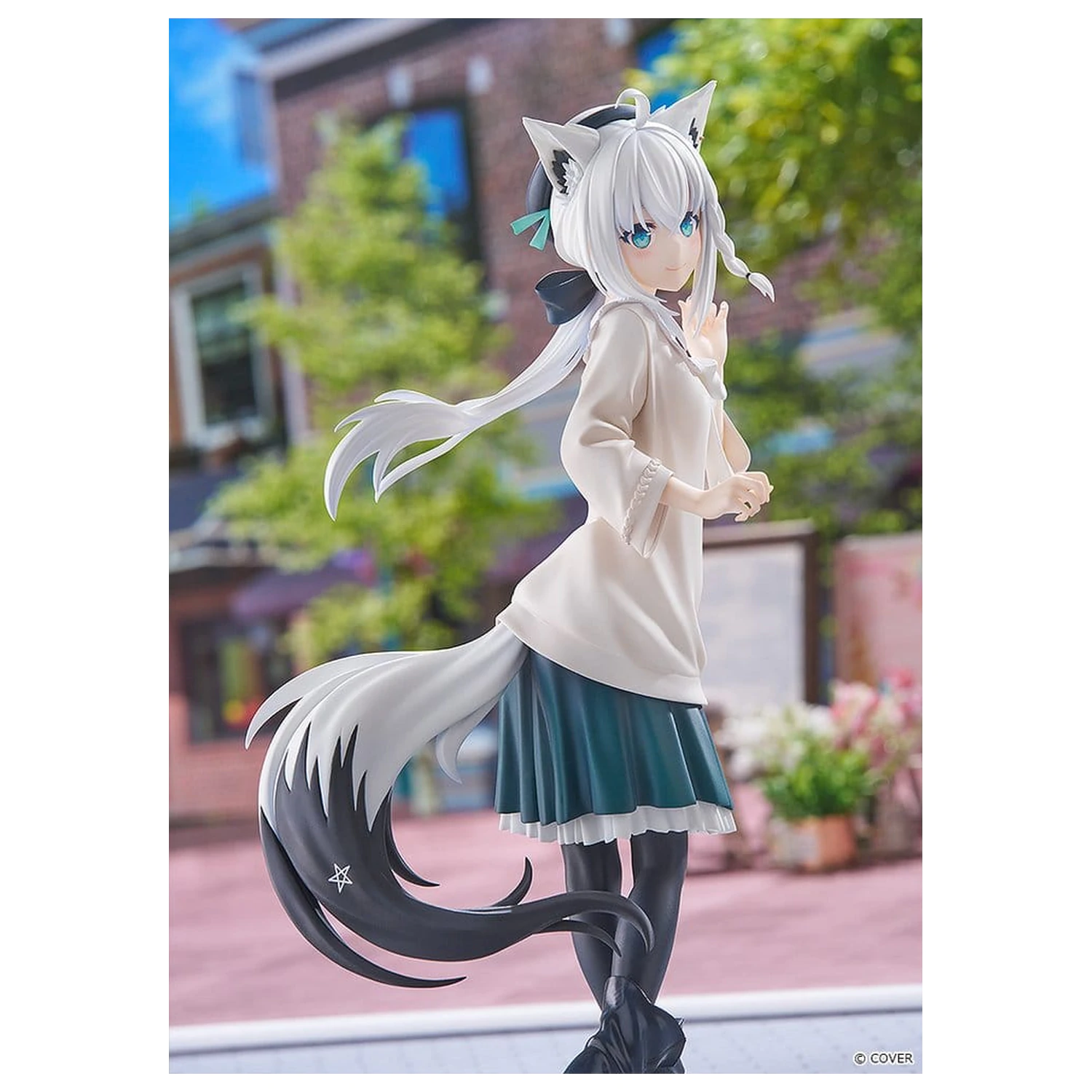 Hololive Production G.S. Collection Figurina din PVC 1/7 Shirakami Fubuki: Date Style - Casual Outfit Ver. 22 cm poza produsului