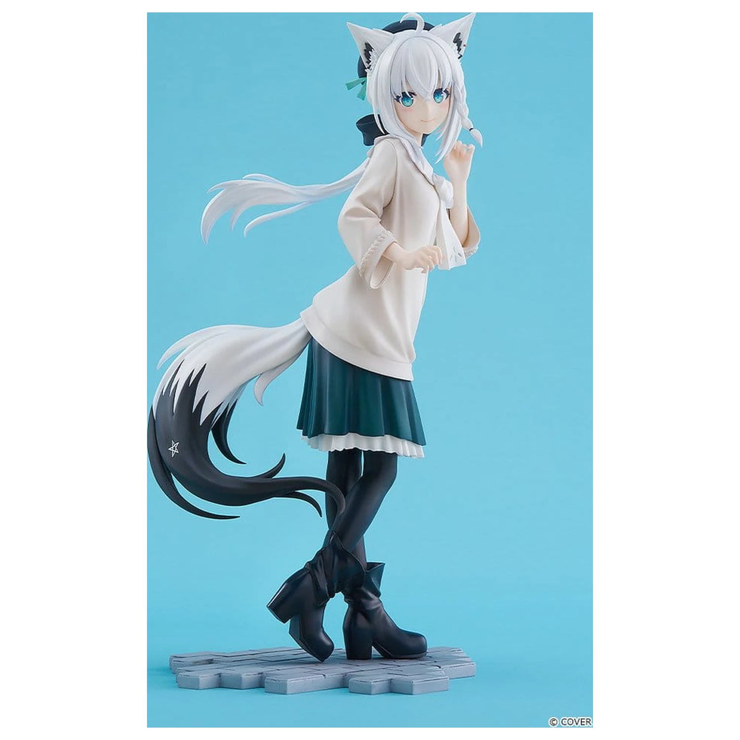 Hololive Production G.S. Collection Figurina din PVC 1/7 Shirakami Fubuki: Date Style - Casual Outfit Ver. 22 cm poza produsului