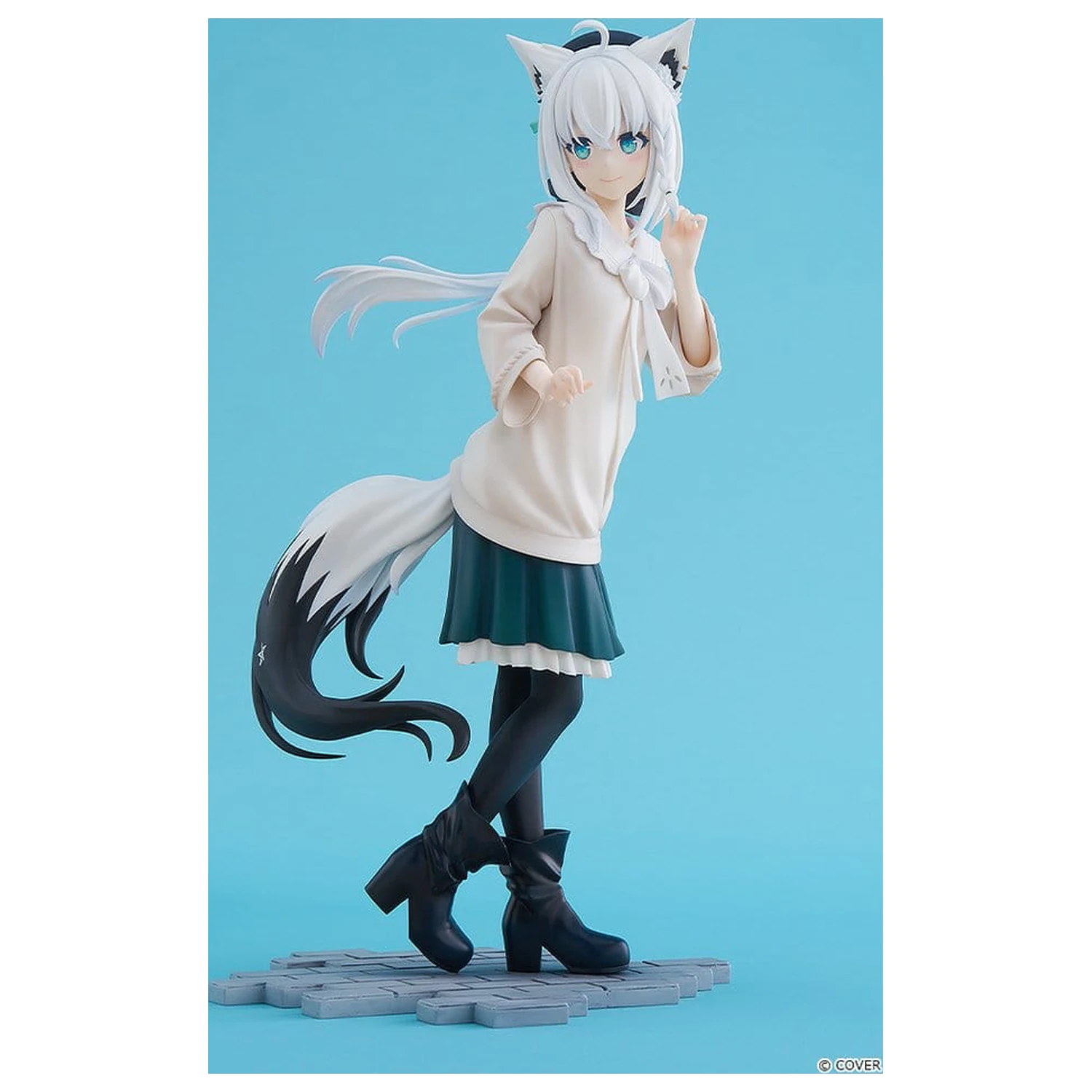 Hololive Production G.S. Collection Figurina din PVC 1/7 Shirakami Fubuki: Date Style - Casual Outfit Ver. 22 cm poza produsului