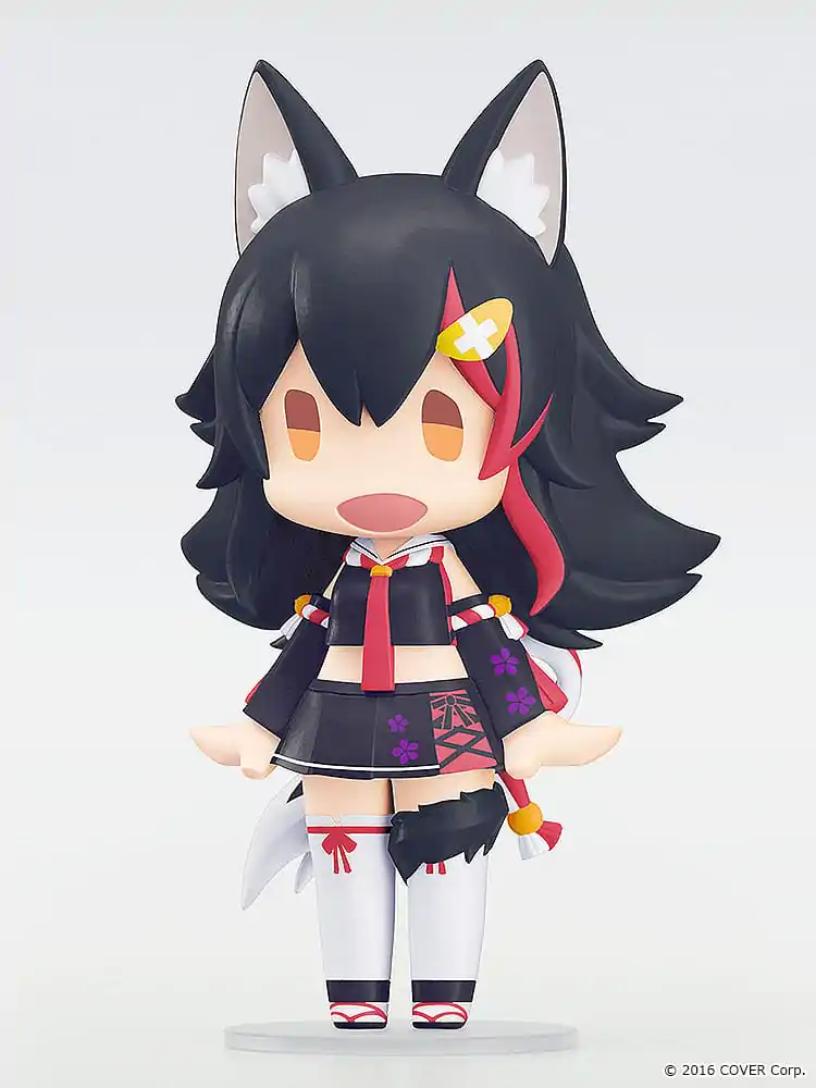 Hololive Production HELLO! GOOD SMILE Figurina de acțiune Ookami Mio 10 cm poza produsului