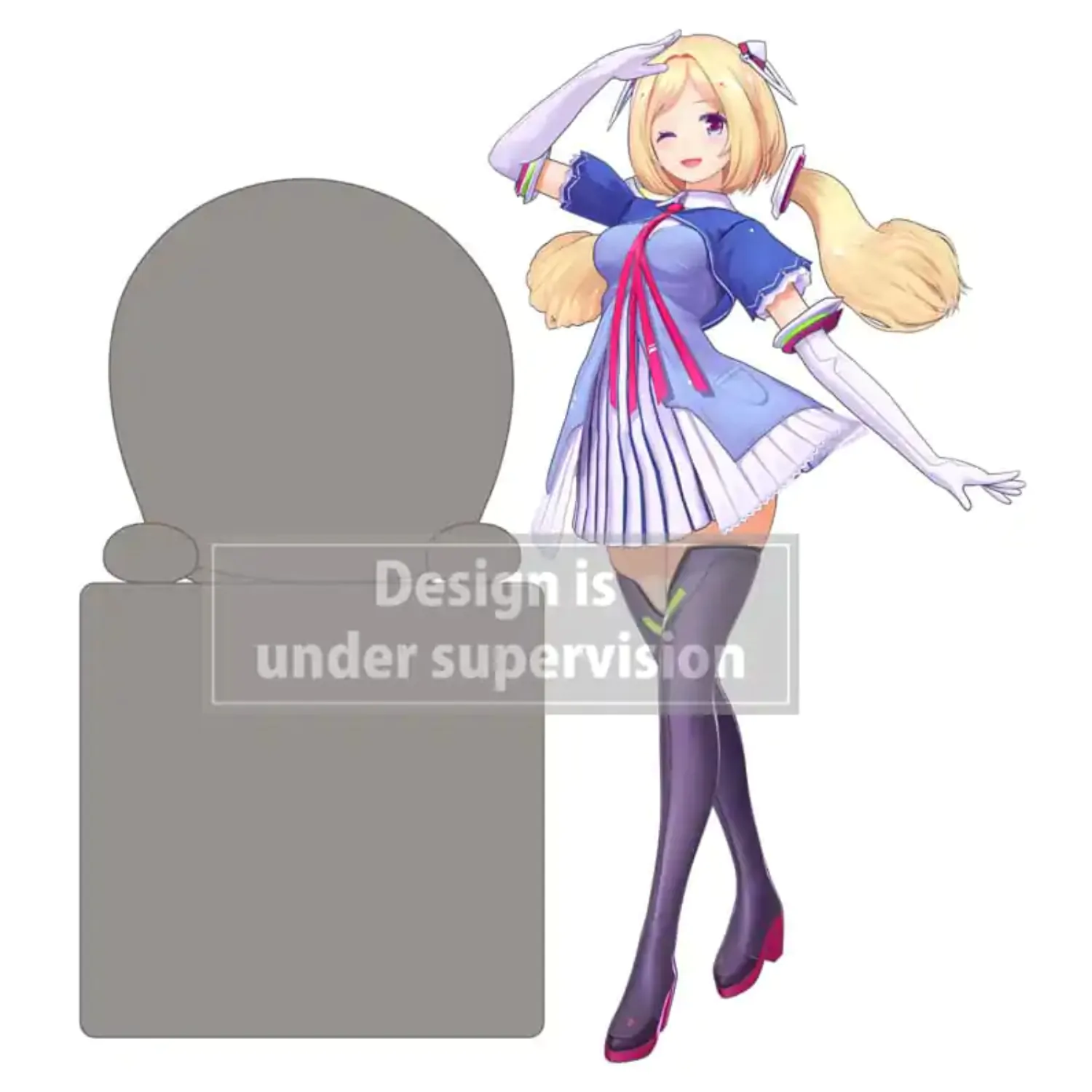Hololive Production Hikkake Statuie PVC Aki Rosenthal 10 cm poza produsului