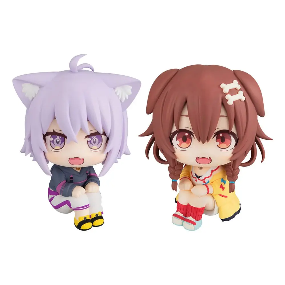 Hololive Production statuie PVC Look Up Korone Inugami & Okayu Nekomata 11 cm poza produsului