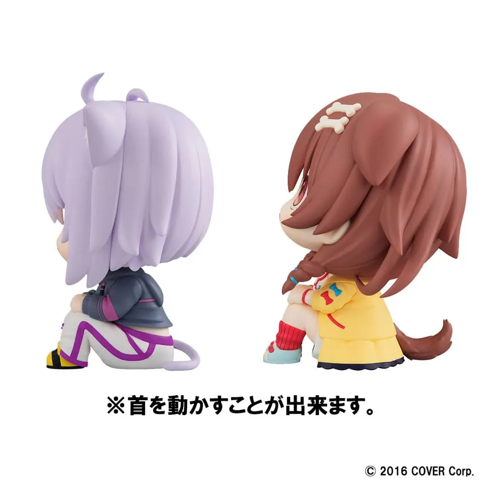 Hololive Production statuie PVC Look Up Korone Inugami & Okayu Nekomata 11 cm poza produsului