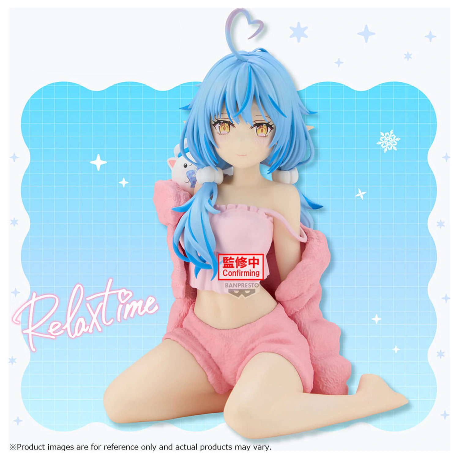Hololive Relax Time figurina Yukihana Lamy 14cm poza produsului