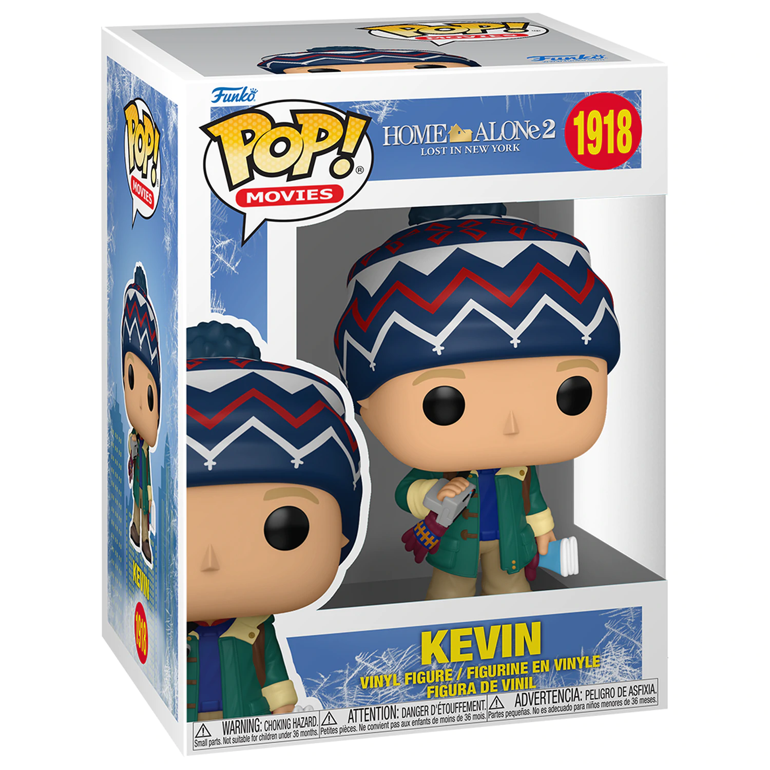 Home Alone 2 Funko POP! Movies Figurina din vinil Kevin 9 cm [AMBALAJ DETERIORAT] poza produsului