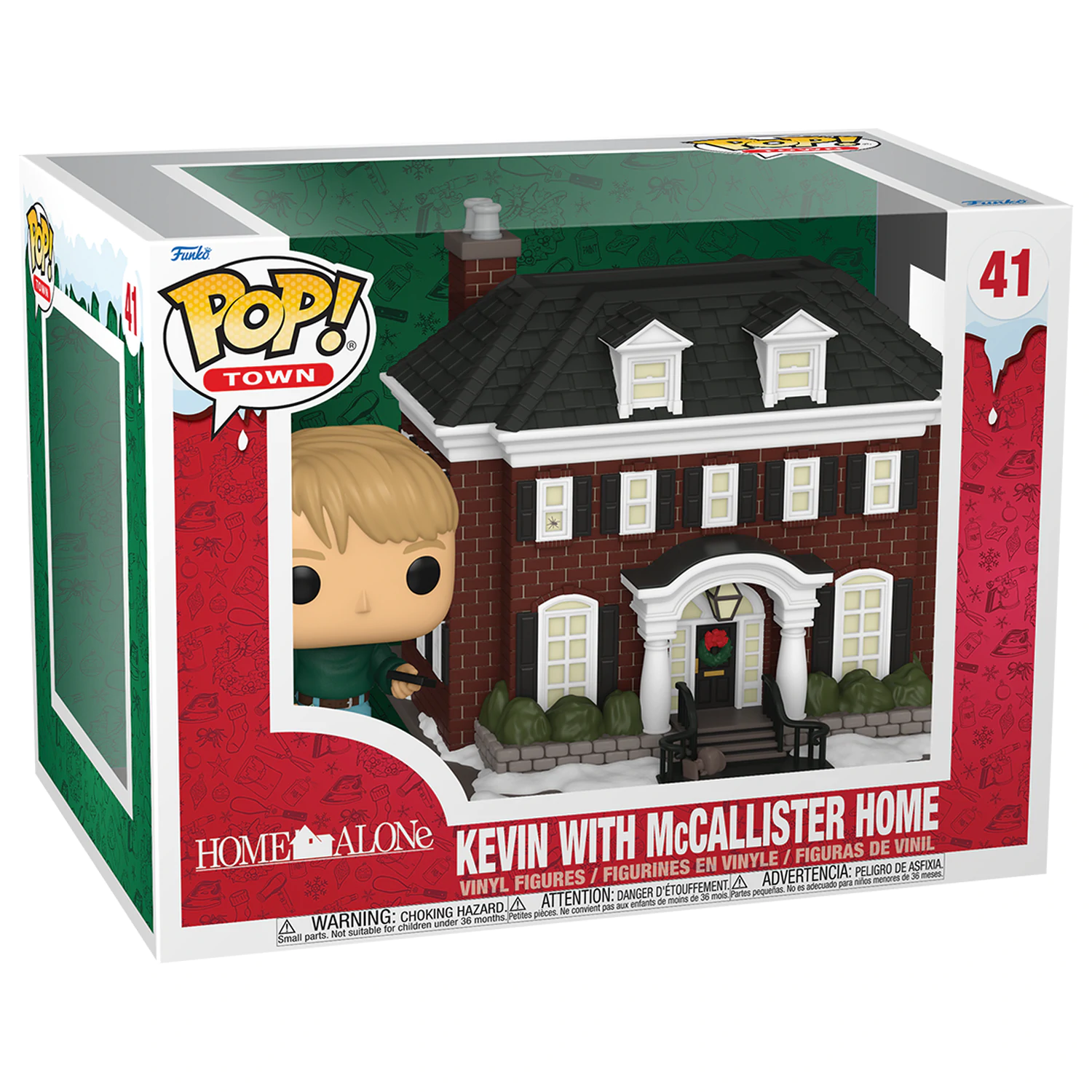 Home Alone Funko POP! Town Figurină Vinyl Kevin cu McCallister Home 9 cm poza produsului