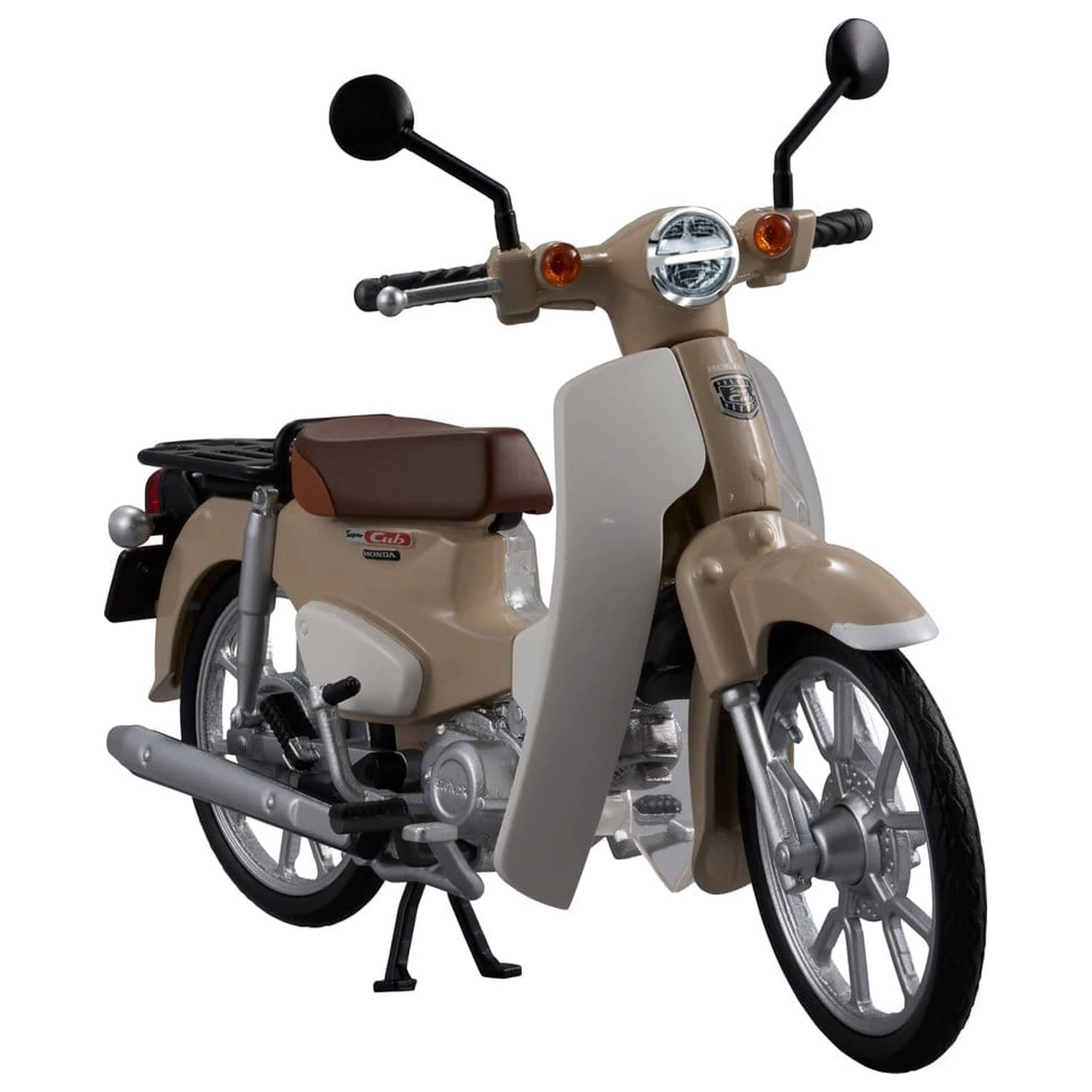 Honda Kaitanics Plastic Model Kit Super Cub 110 Virgin Beige poza produsului