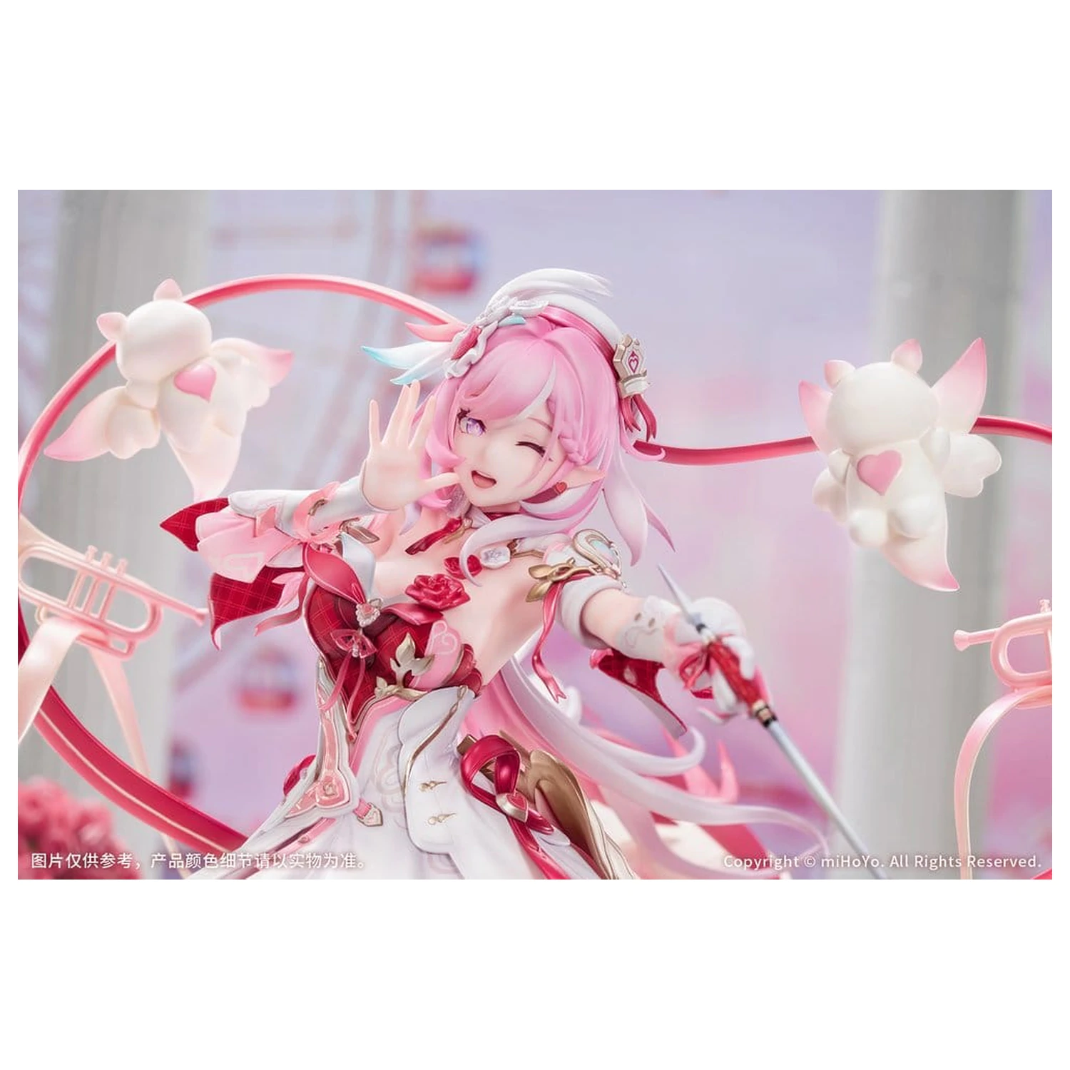 Honkai Impact 3rd Figurina PVC 1/7 Elysia Hi Love Elf Ver. Cu Bonus 29 cm poza produsului