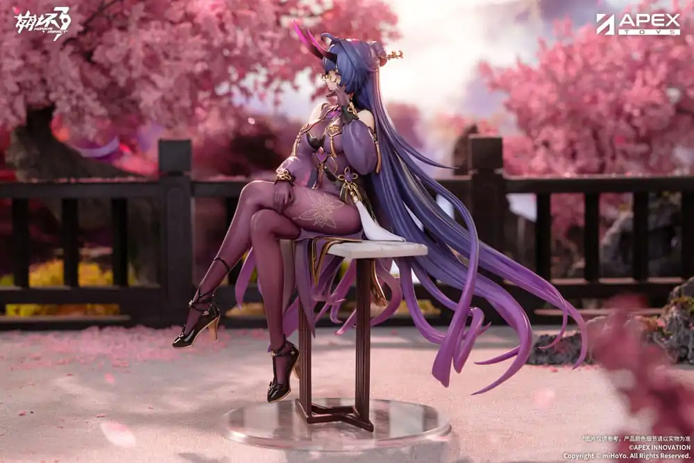 Statuie PVC Honkai Impact 3rd 1/7 Mei Raiden Herrscher of Thunder Aqueous Springtide Ver. 22 cm poza produsului