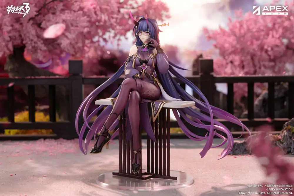 Statuie PVC Honkai Impact 3rd 1/7 Mei Raiden Herrscher of Thunder Aqueous Springtide Ver. 22 cm poza produsului